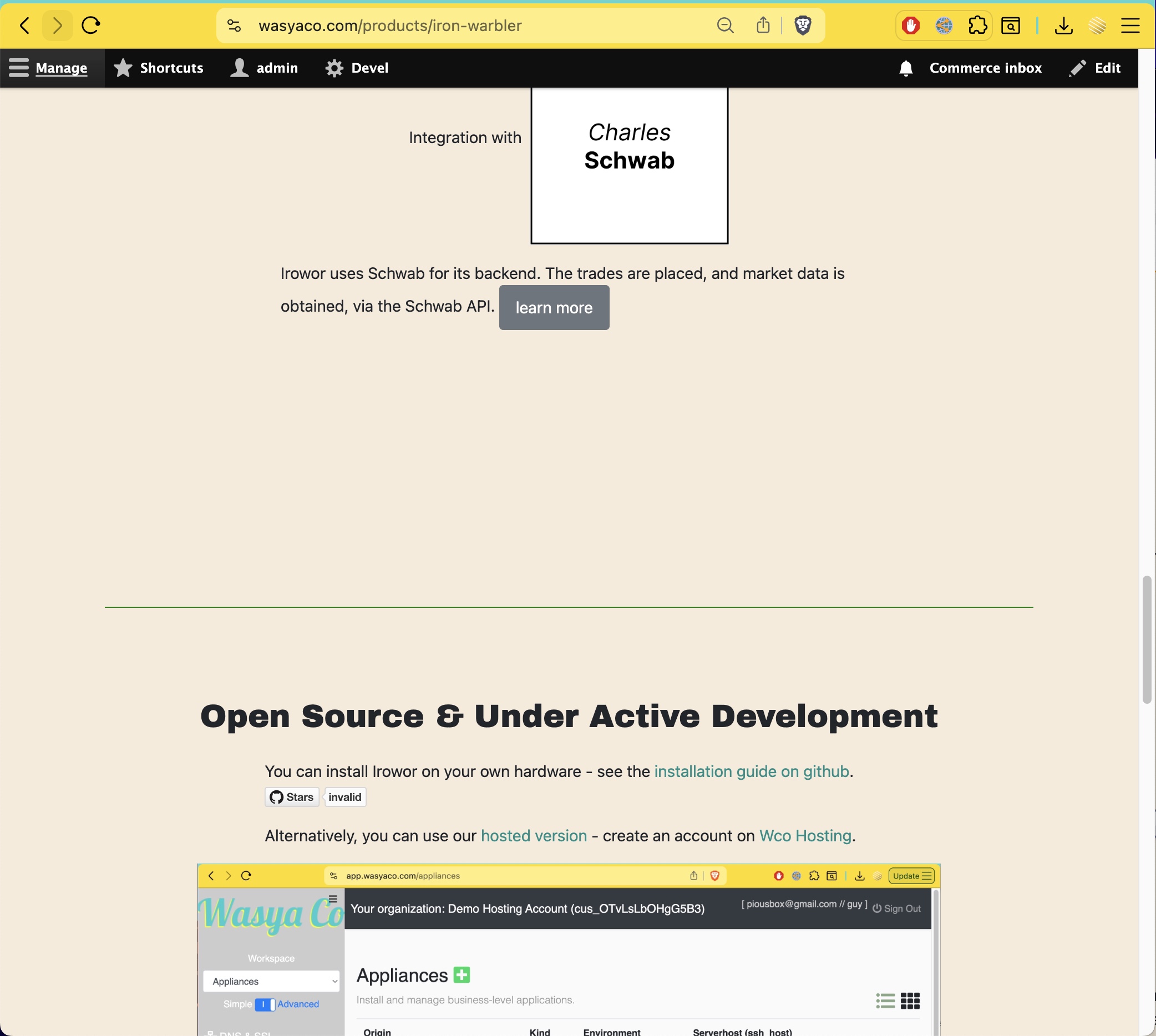 irowor landing page 2