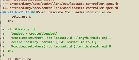 test of implementation