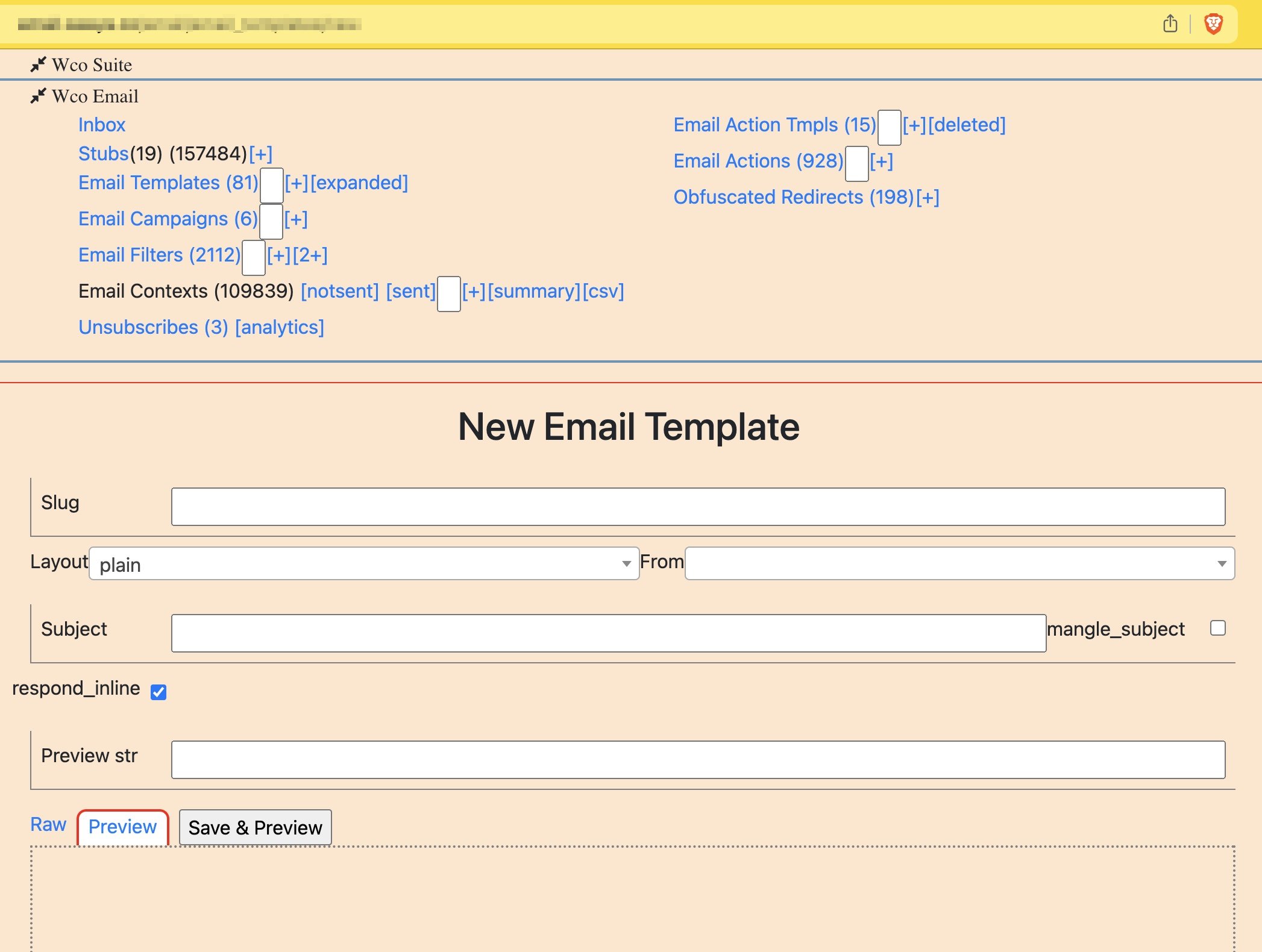 micros_email interface