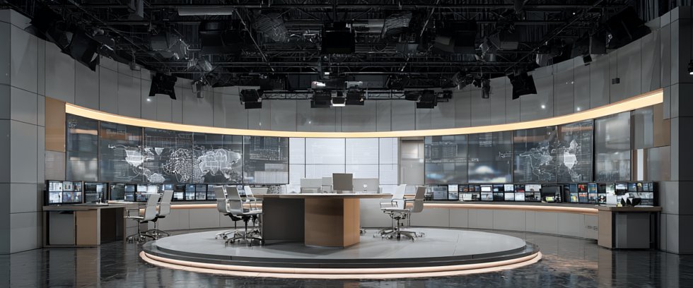 news production studio